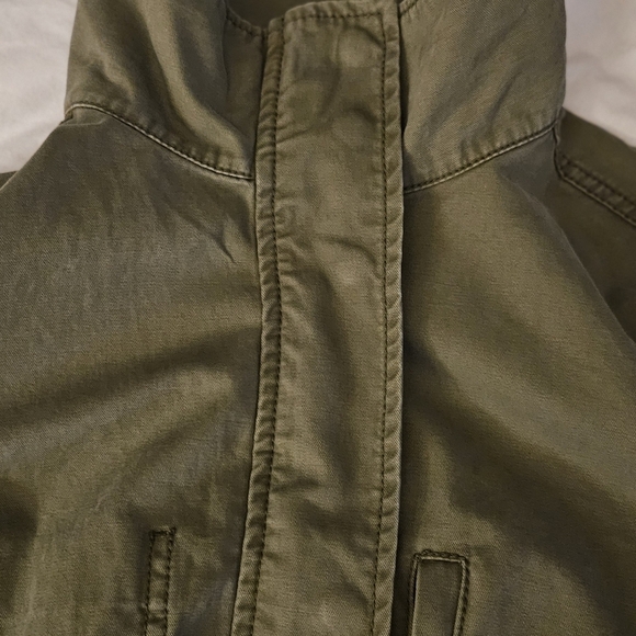 Madewell Outbound Army Green Field Utility Cargo Jacket Women's Size XS - Picture 10 of 10